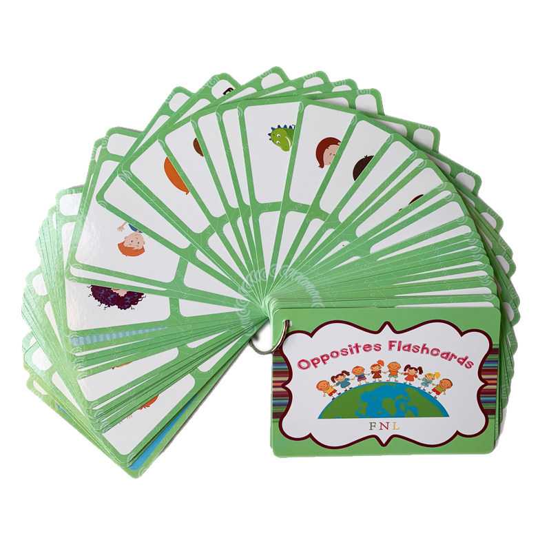 Kids Toys Learning - De 100 Groepen Tegenstellingen Flashcards Engelse