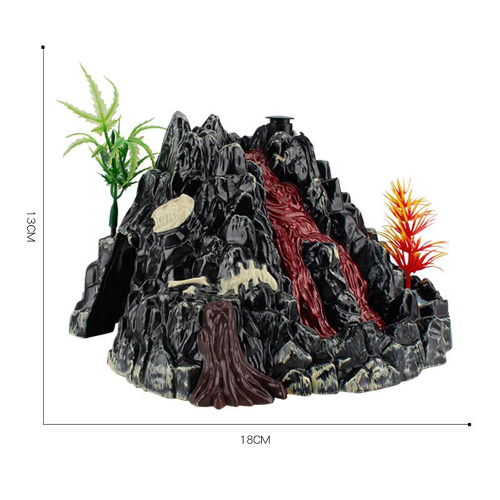 Volcano Experiment Kit - Realistische doe-het-zelf elektrische vulkaanuitbarstingen met rood