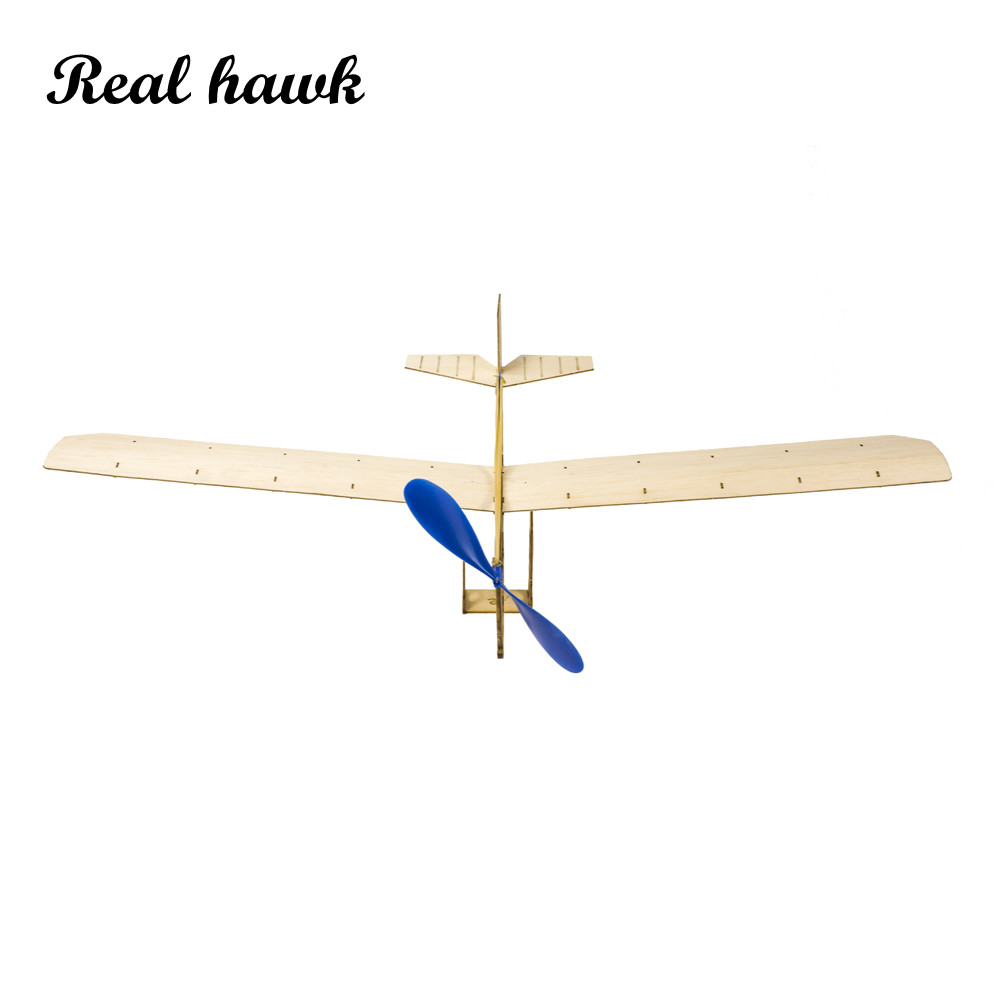 Kids Toys Learning - STEM rubberen band aangedreven vliegtuigkit, doe-het-zelf