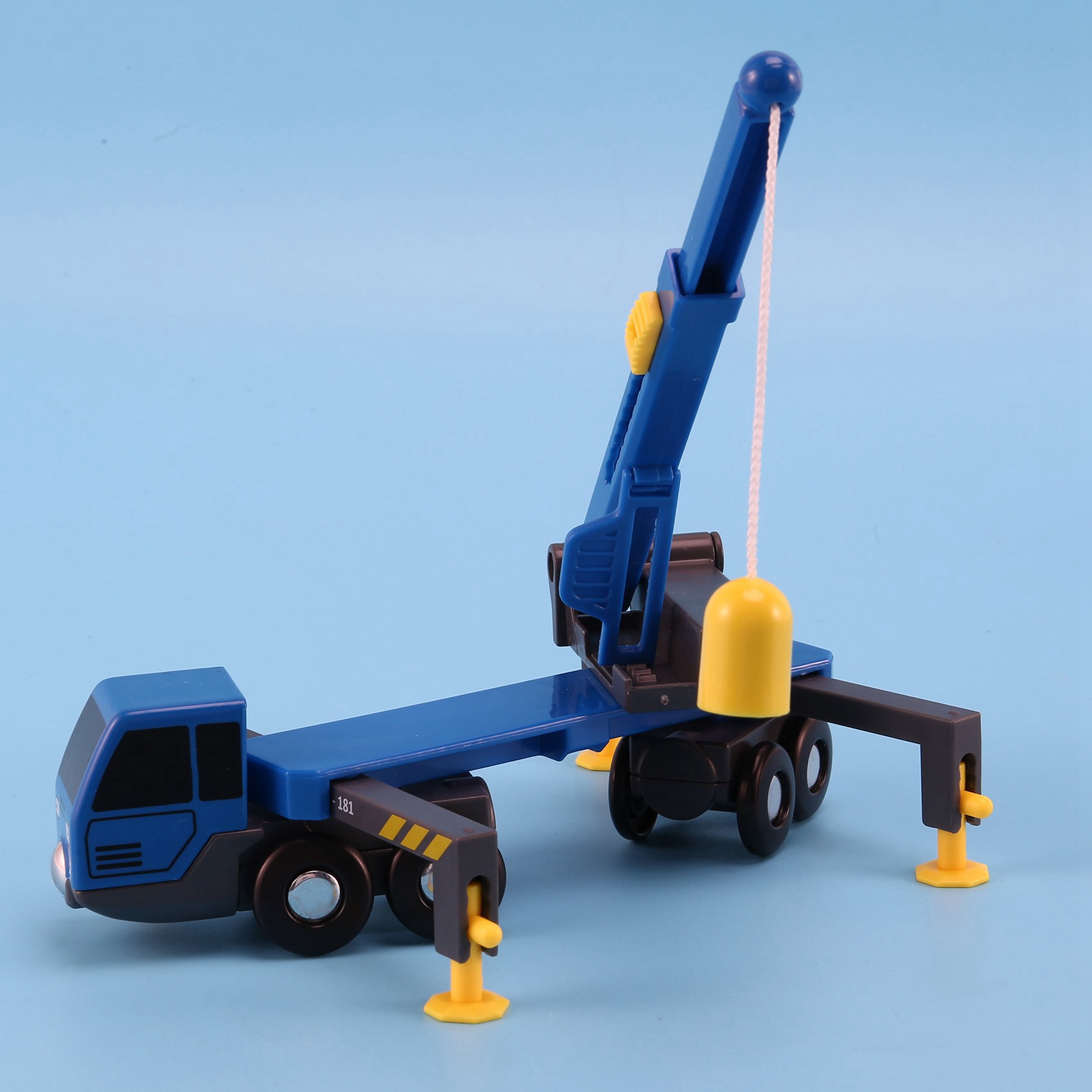 Toy Train Track Set - FBIL-2X Treinsetaccessoires Mini-kraanwagen Voertuigen Kinderen Compatibel