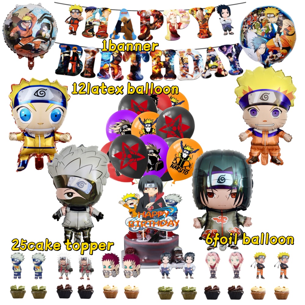 Banner Kids Toys - Naruto Folieballonnen 12 inch DIY Latex