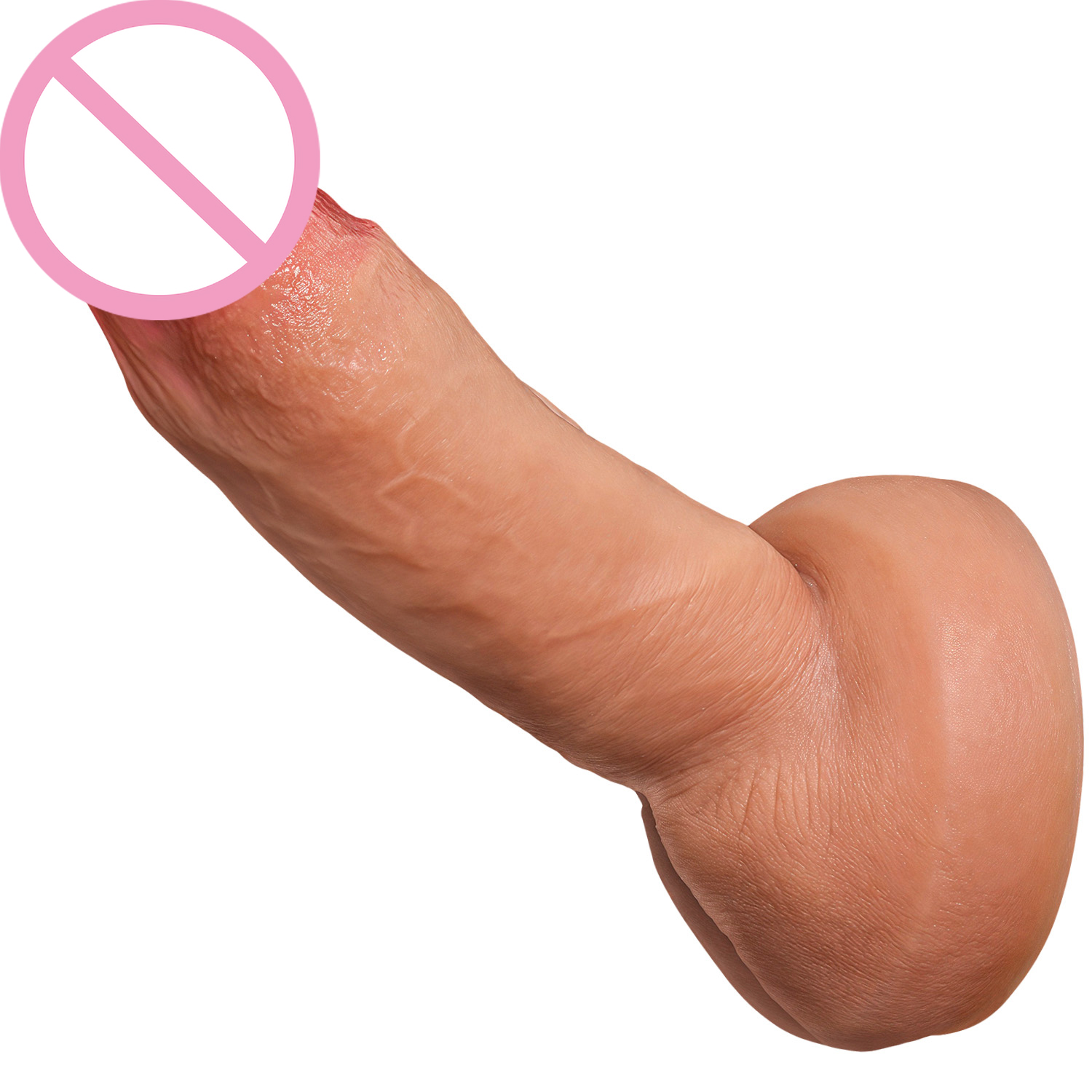 Kids Toys Low Price - Goedkope zachte huidgevoel realistische dikke dildo