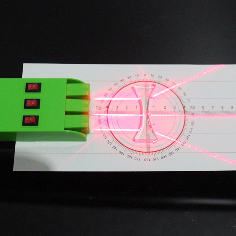 Volcano Experiment Kit - Natuurkunde Optische Experimentapparatuur Drieweg parallelle lasers