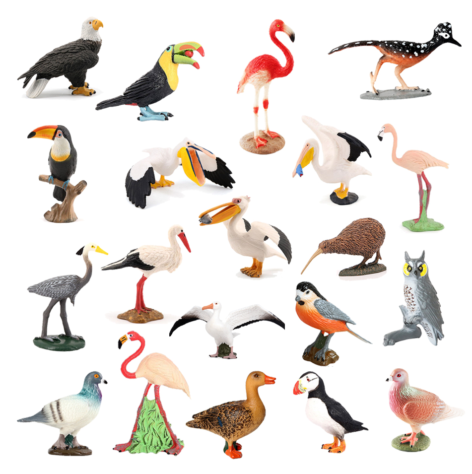 Kids Toys Under 200 - Plastic Pauw Phoenix Mallard Kalkoen Toekan