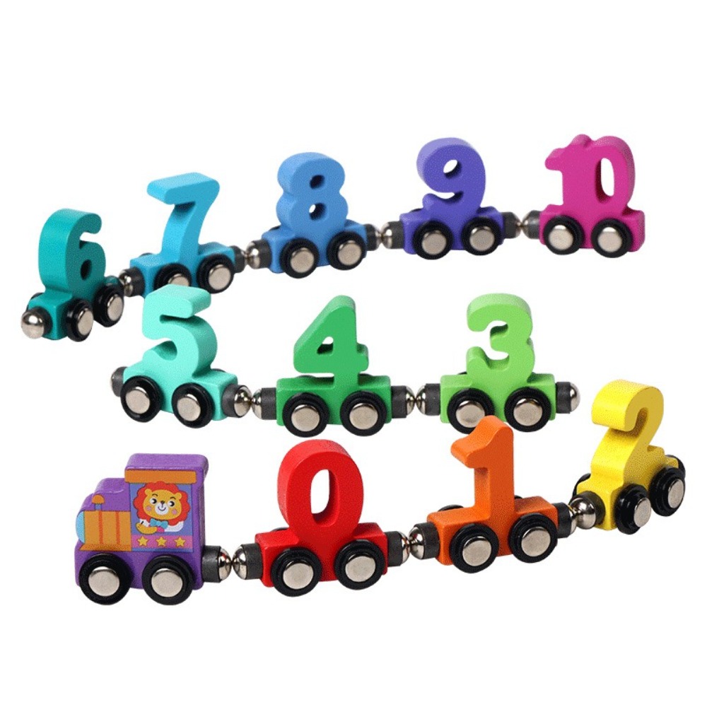 Toy Train Track Set - 1set 0-10 Nummer Digitale Trein Speelgoed