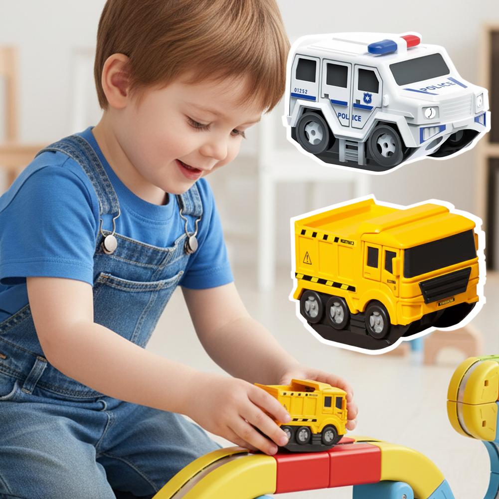 Toy Train Track Set - Elektrische magnetische auto anti-zwaartekracht voor magnetische