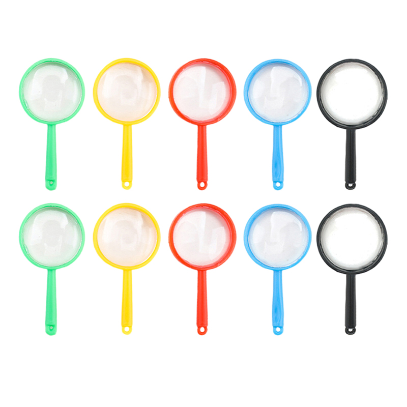 Volcano Experiment Kit - 10/20/50pcs Mini Vergrootglas Kinderen Observatie Gereedschap
