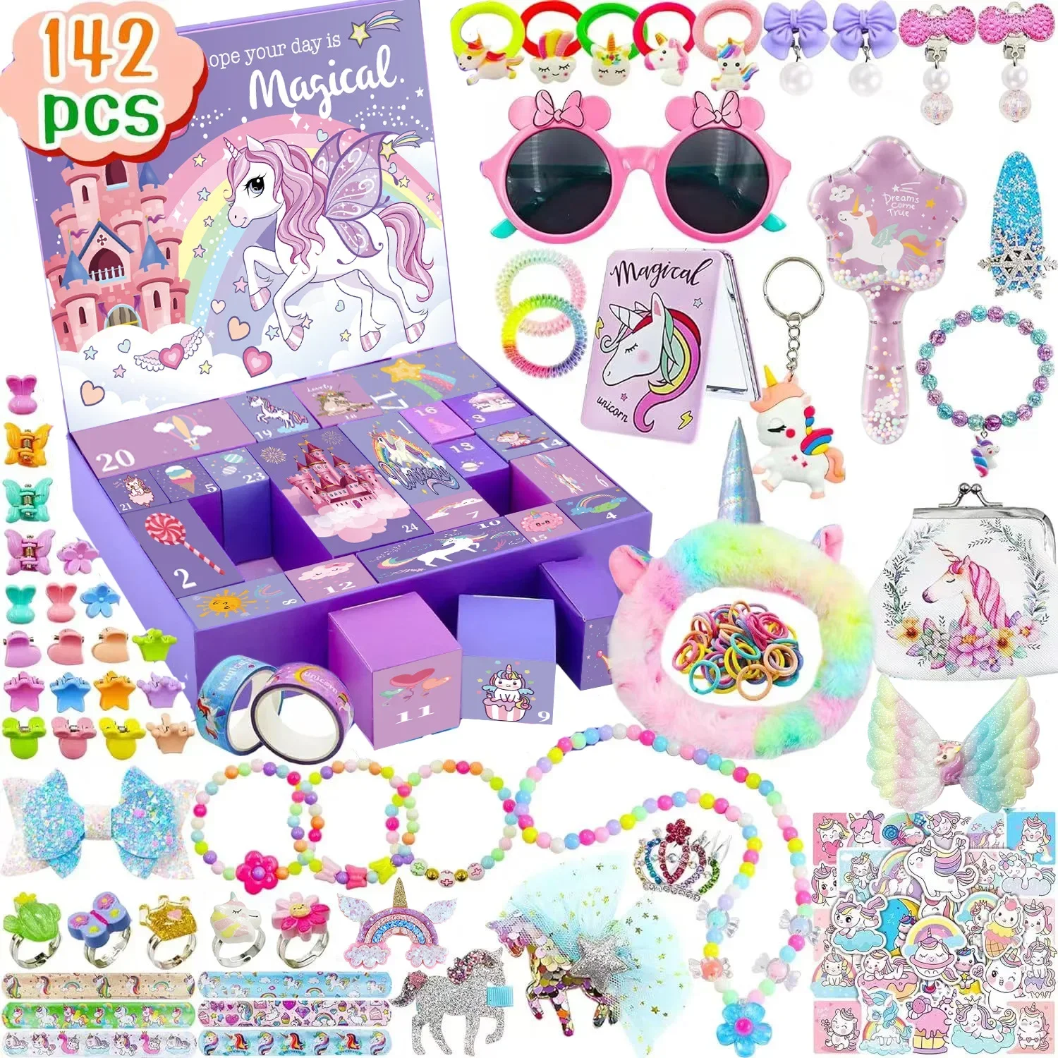 Kids Toys Christmas 2025 - 2025 Kerst Adventskalender Geschenkdoos voor Meisje