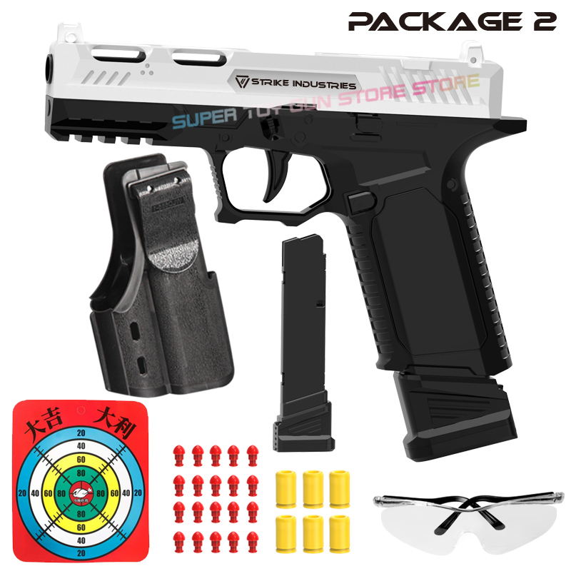 Foam Dart Gun - 2025.SIG17 Shell Ejceting Speelgoedpistool Automatische Continu