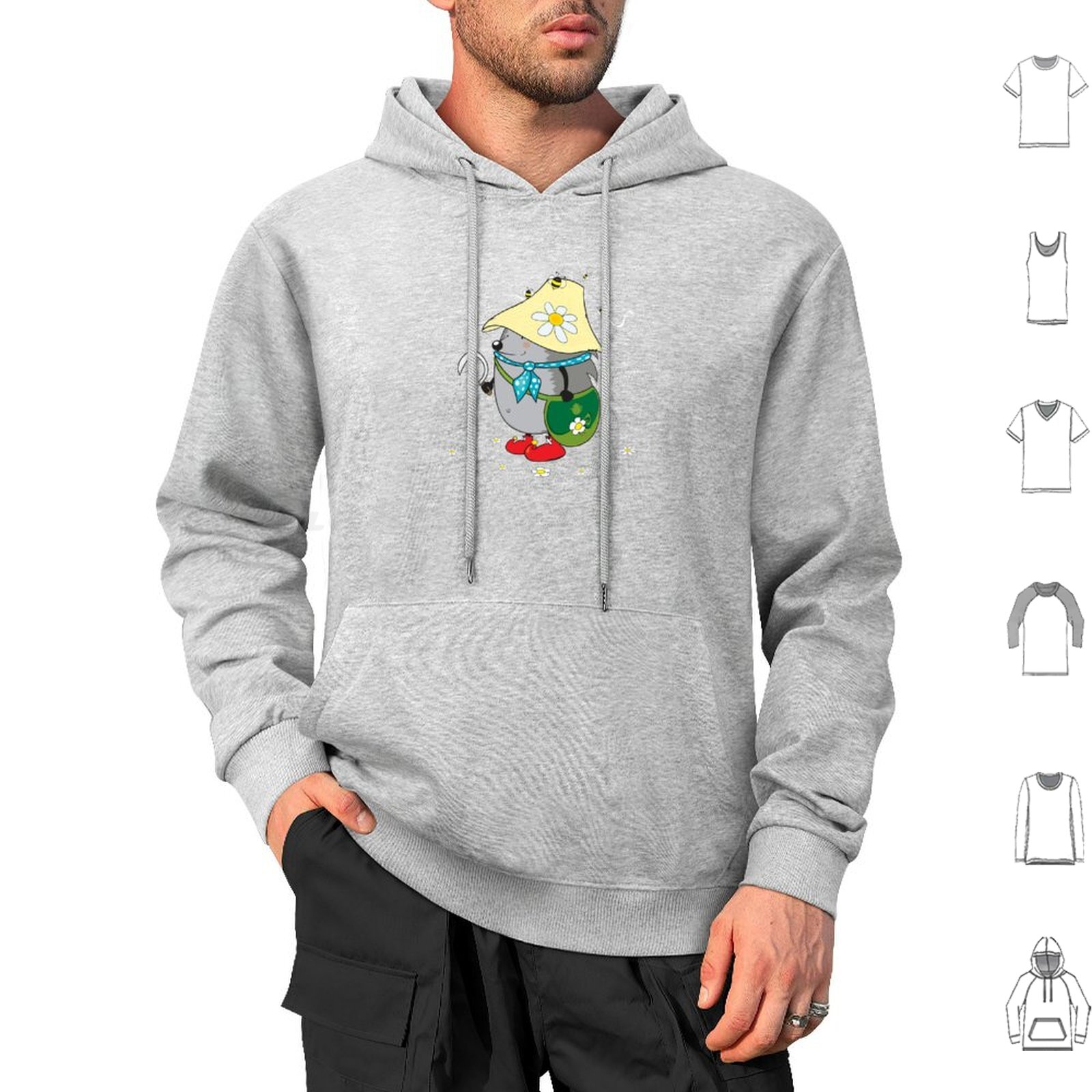 Kids Toys Vector - Forest Druid Hoodie Katoen Lange Mouw