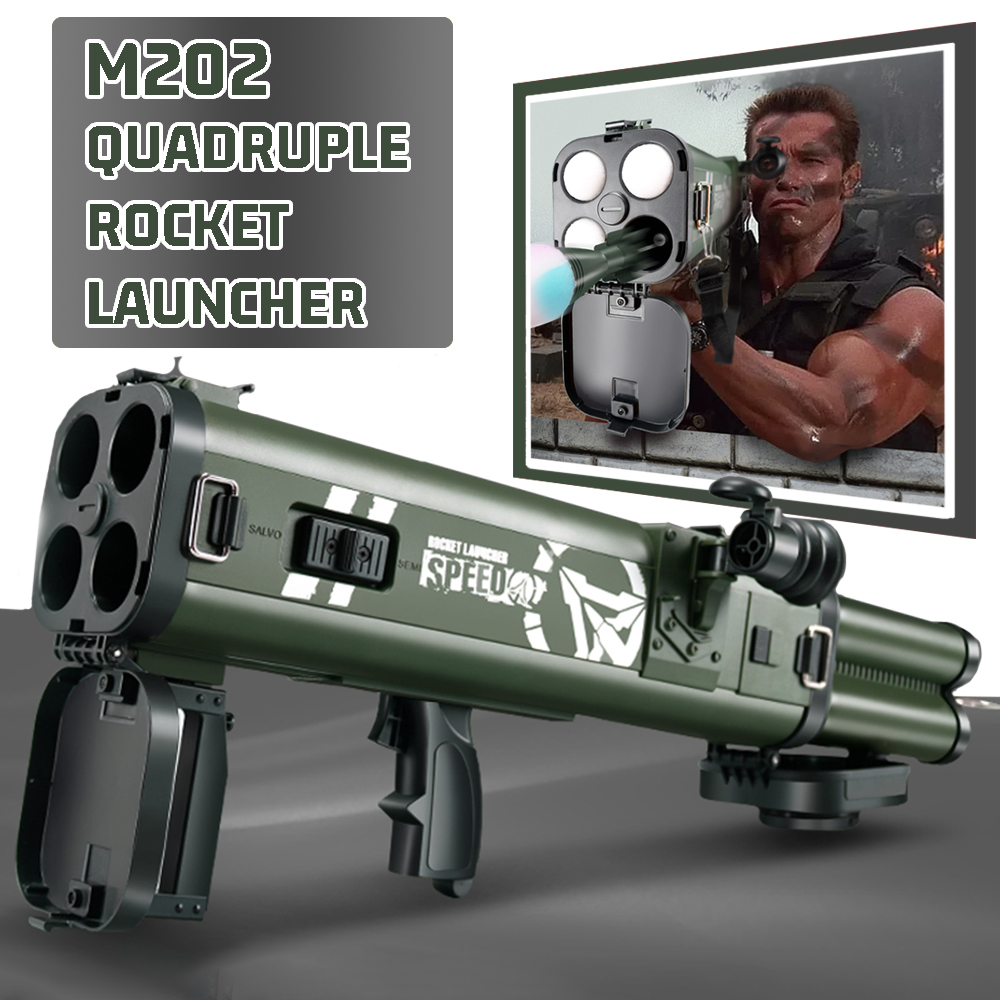 M202 Quadruple Rocket Launcher - Foam Dart Gun recensie en prijs