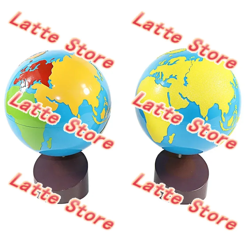 Montessori Continenten Globe,  - Kids Toys Learning recensie en prijs