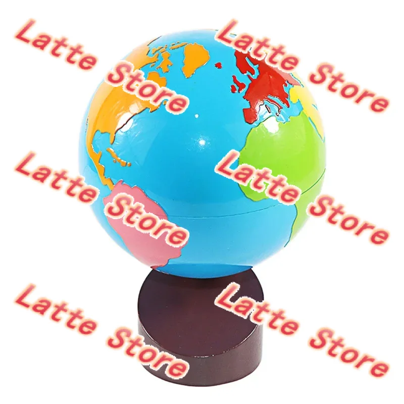 Montessori Continenten Globe,  - Kids Toys Learning recensie en prijs