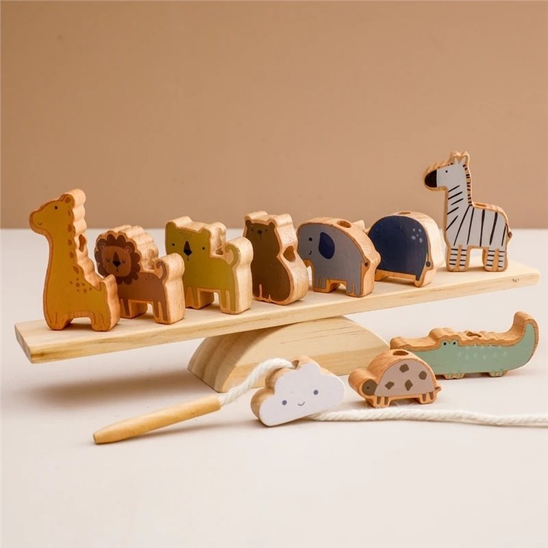 ABUM-Educatieve Balansblokken- - Wooden Blocks Stacking recensie en prijs