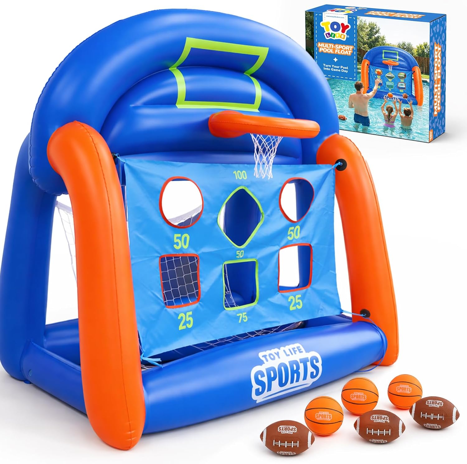 Opblaasbare multi-sport zwemba - Kids Toys Set recensie en prijs