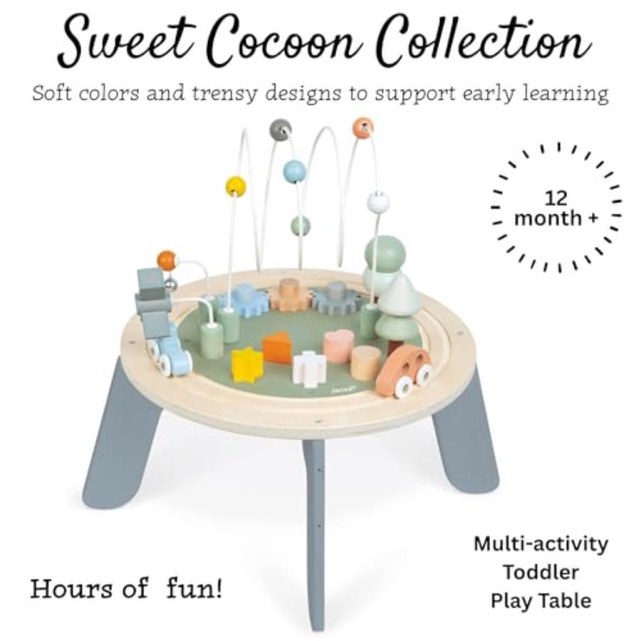 Janod Sweet Cocoon Houten Acti - Wooden Blocks Stacking recensie en prijs