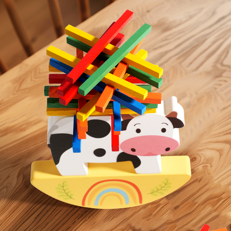 Houten Dieren Stapelblok Spel  - Wooden Blocks Stacking recensie en prijs