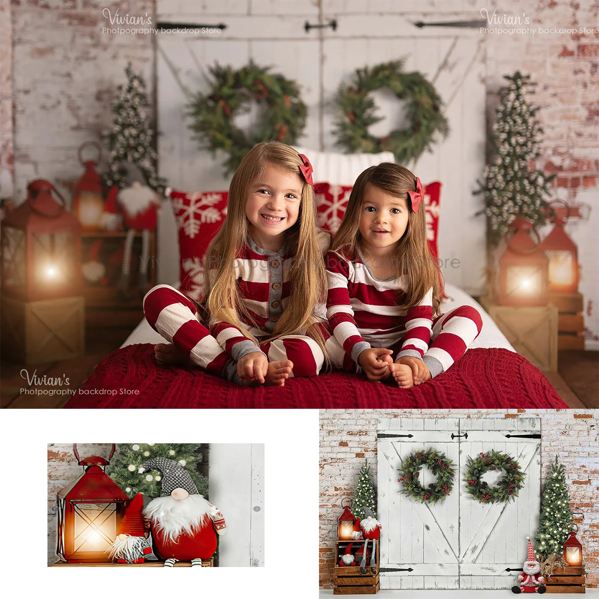 Kerst Witte Houten Deur Achter - Banner Kids Toys recensie en prijs