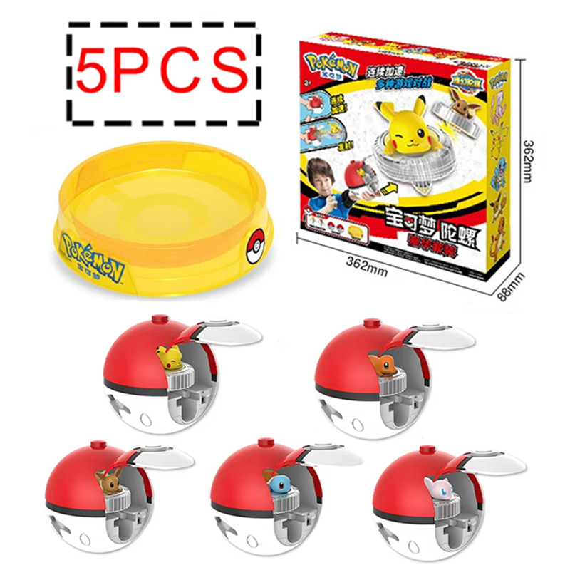Pokemon draaitop bal speelgoed - Spin Top Gyro Toy recensie en prijs