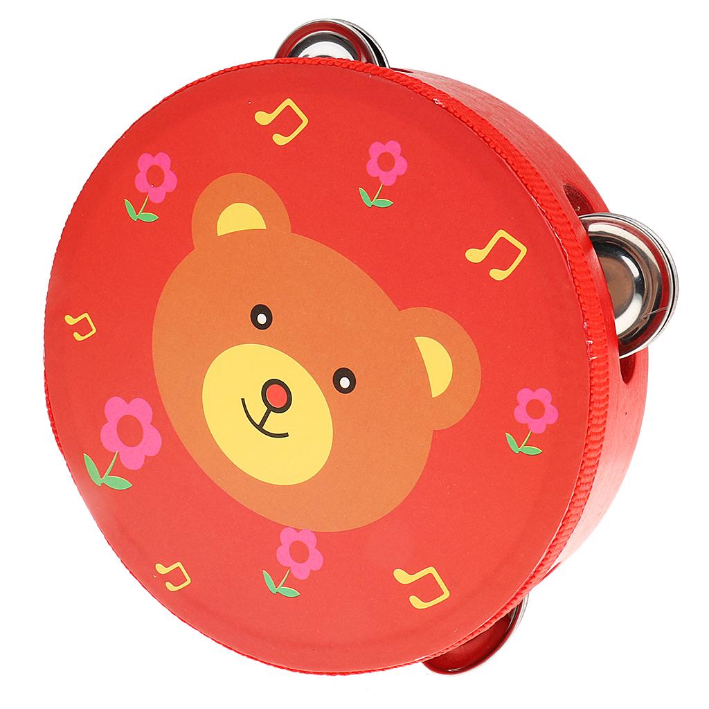 Handbel Houten tamboerijn Perc - Kids Toys Learning recensie en prijs