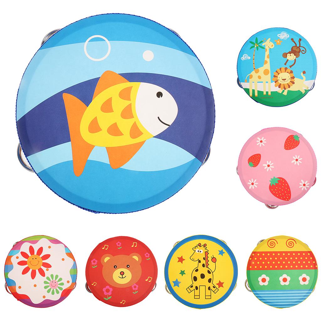 Handbel Houten tamboerijn Perc - Kids Toys Learning recensie en prijs