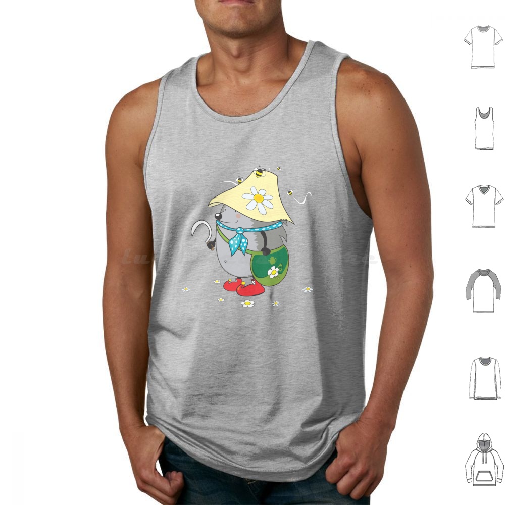 Forest Druid Tank Tops Vest Mo - Kids Toys Vector recensie en prijs