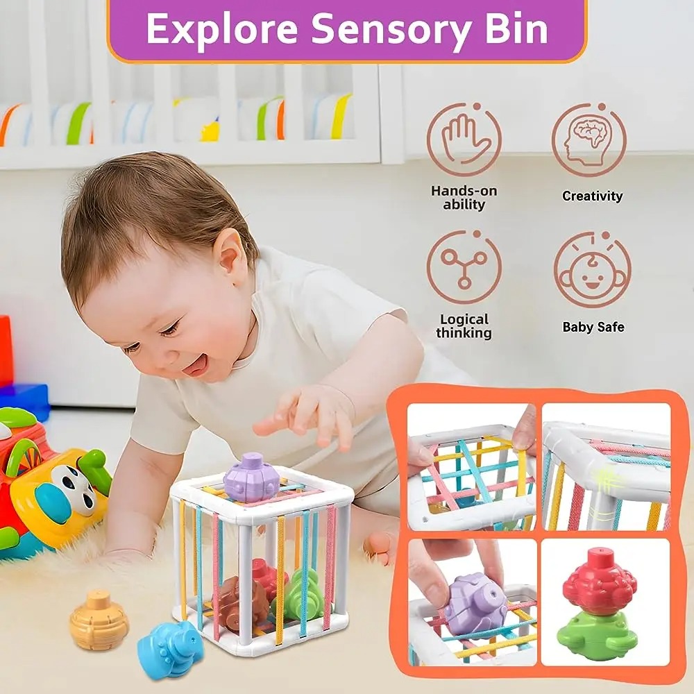Regenboog Kleurrijke Montessor - Kids Toys Learning recensie en prijs