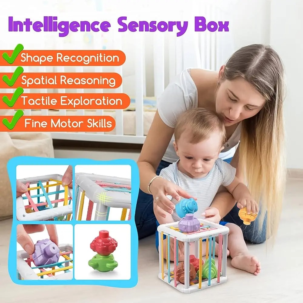 Regenboog Kleurrijke Montessor - Kids Toys Learning recensie en prijs