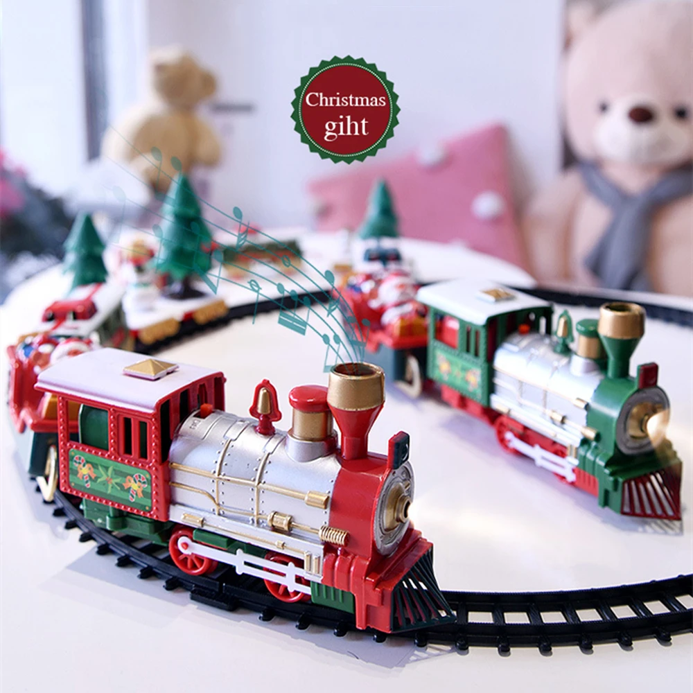 Kersttreinset Feestelijk mini- - Toy Train Track Set recensie en prijs