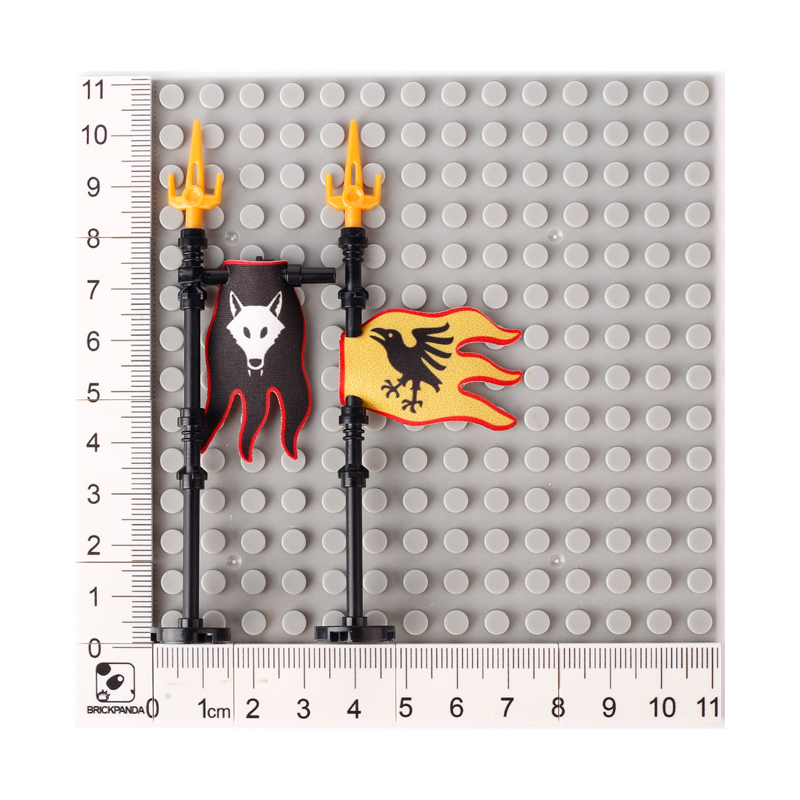 MOC Kasteel Vlag Bouwstenen Wo - Banner Kids Toys recensie en prijs