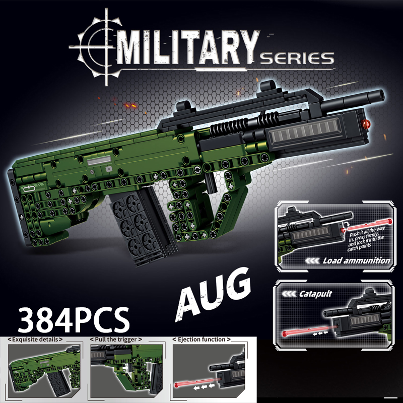 MOC VECTOR SMG Wapen Bouwstene - Kids Toys Vector recensie en prijs