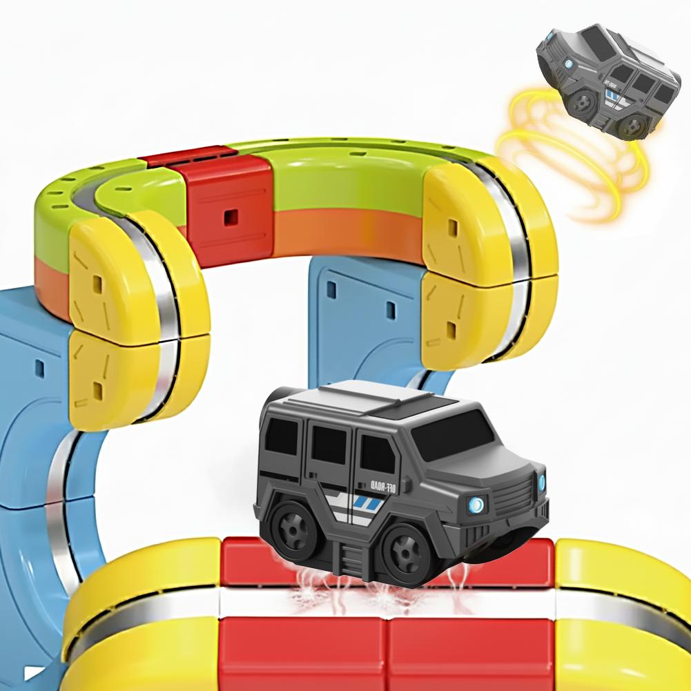 Elektrische magnetische auto a - Toy Train Track Set recensie en prijs