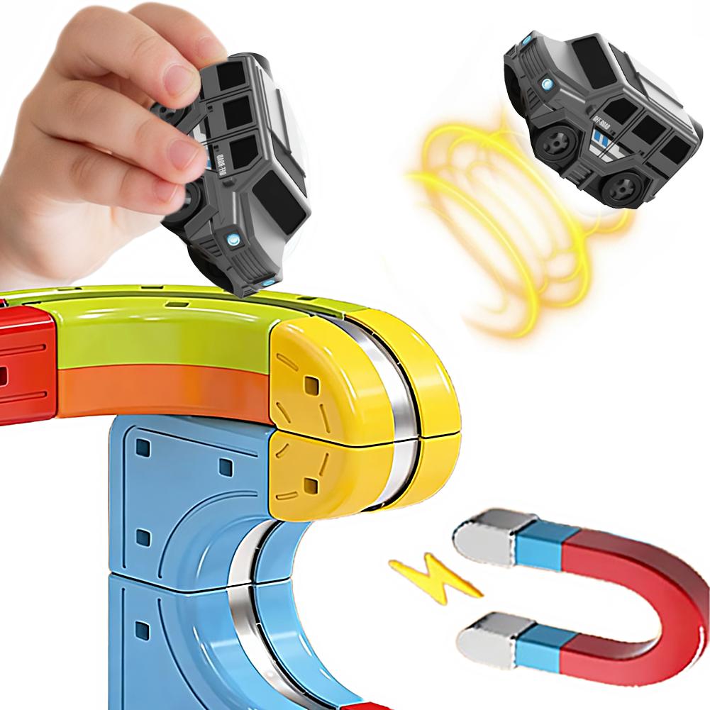 Elektrische magnetische auto a - Toy Train Track Set recensie en prijs