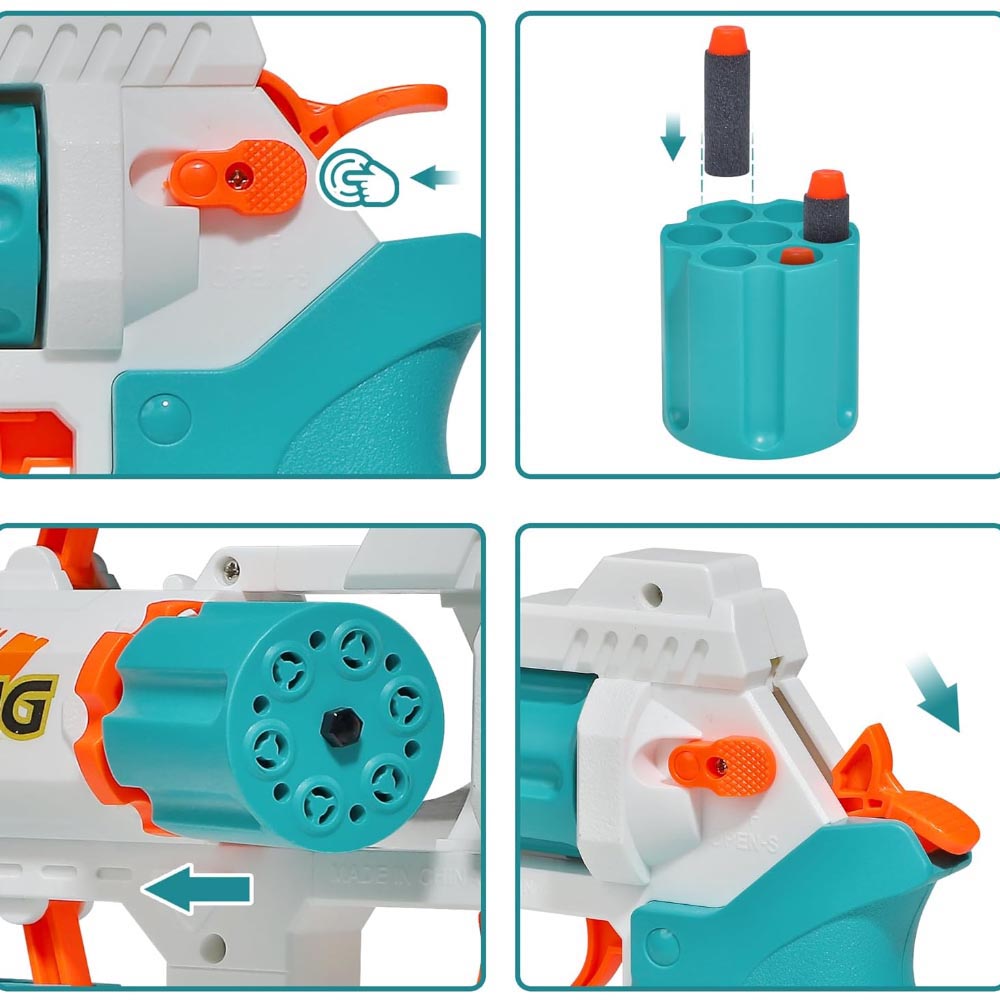 Kids Zachte Kogels Guns Speelg - Foam Dart Gun recensie en prijs
