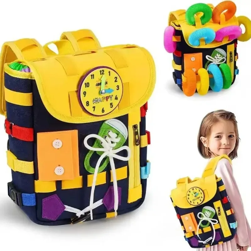 Montessori Vilten rugzak voor  - Kids Toys Learning recensie en prijs