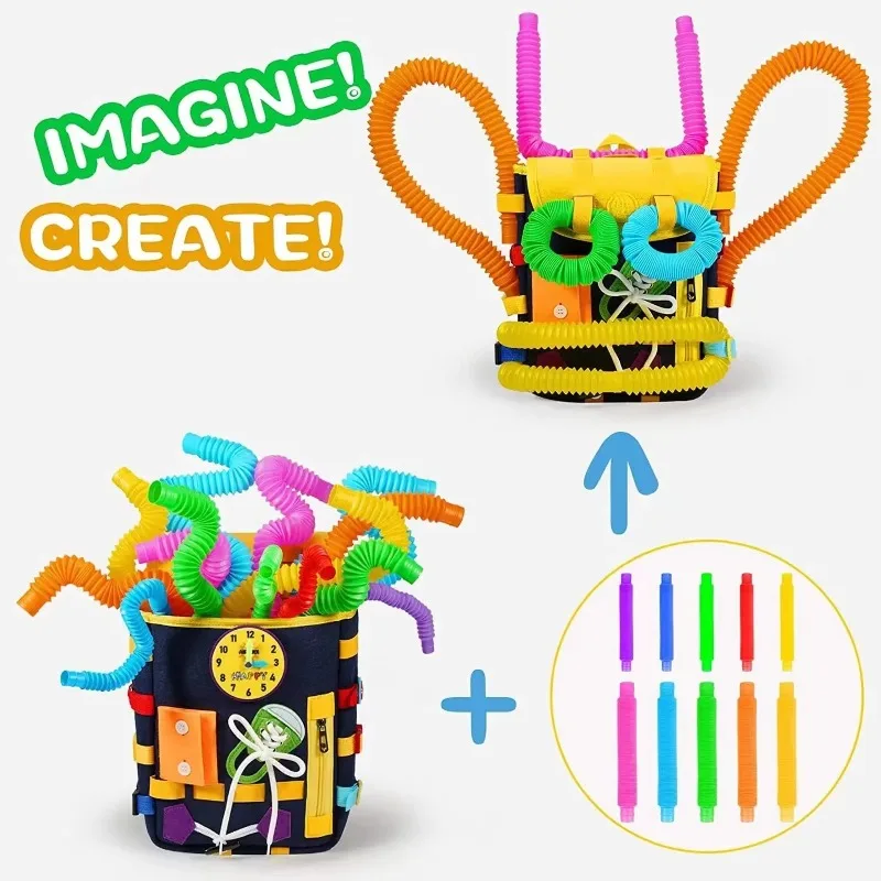 Montessori Vilten rugzak voor  - Kids Toys Learning recensie en prijs