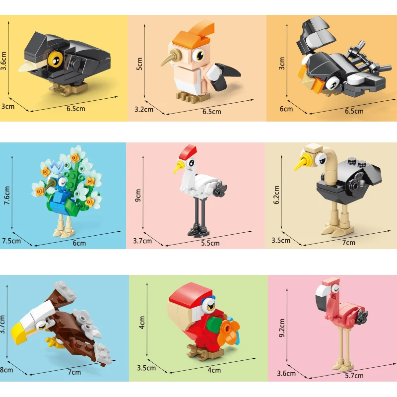 Bricks Animal Bird Paradise Cr - Kids Toys Idea recensie en prijs