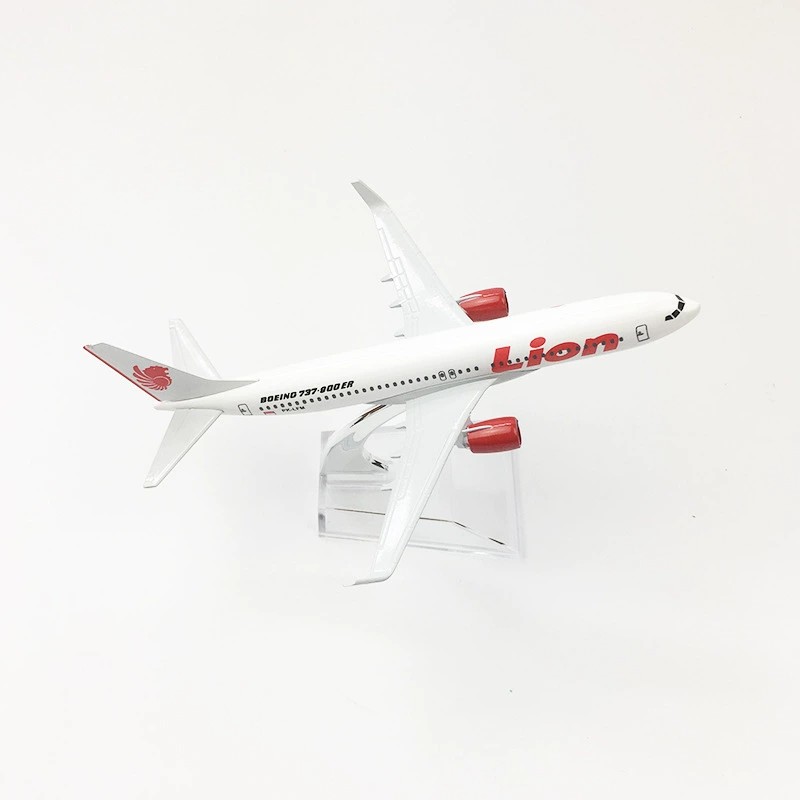 16cm b737 Lion Air vliegtuigmo - Kids Toys Supplier recensie en prijs