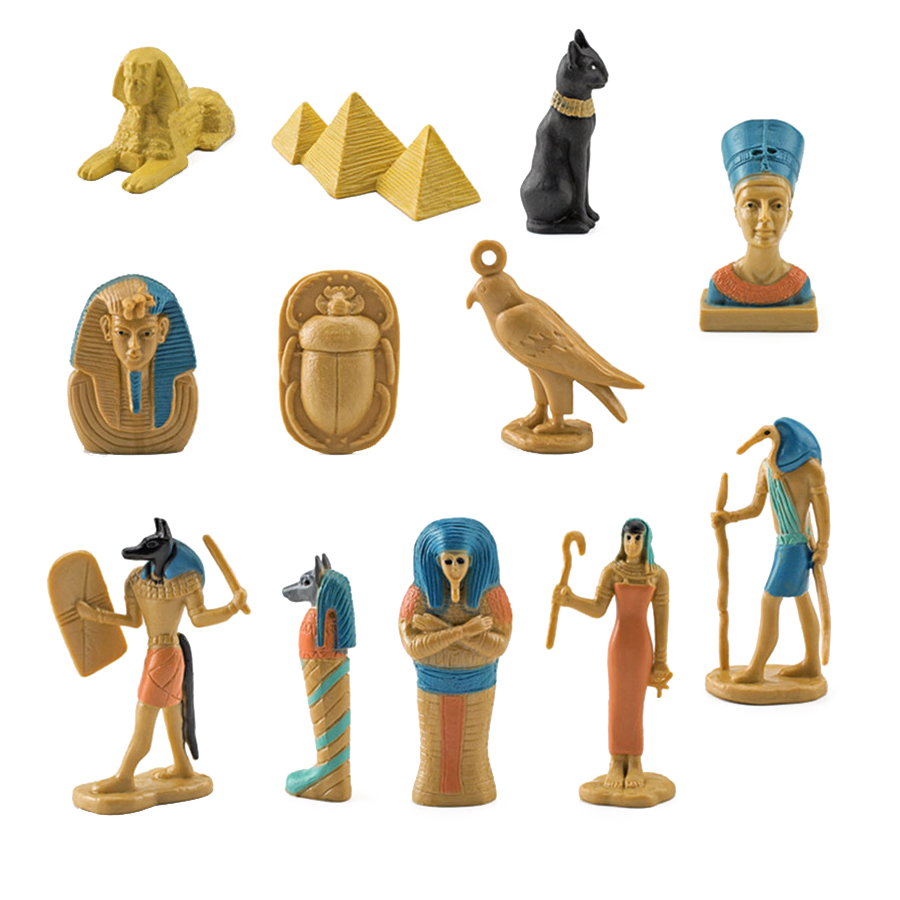 12 Stuks Oude Egypte Beeldje M - Kids Toys Under 200 recensie en prijs