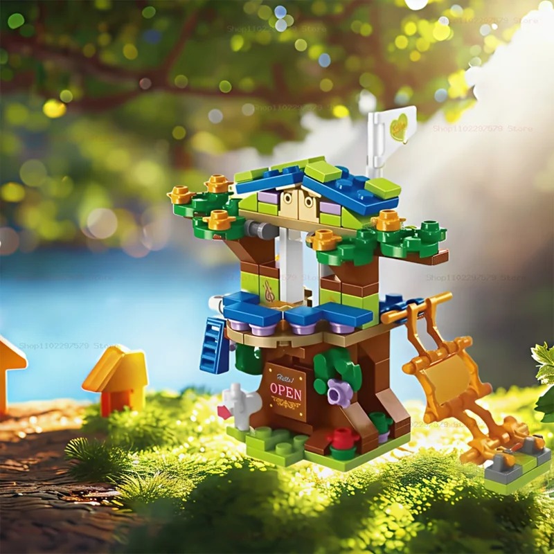 18+ 6-in-1 Boomhut Mini Model  - Kids Toys Christmas 2025 recensie en prijs