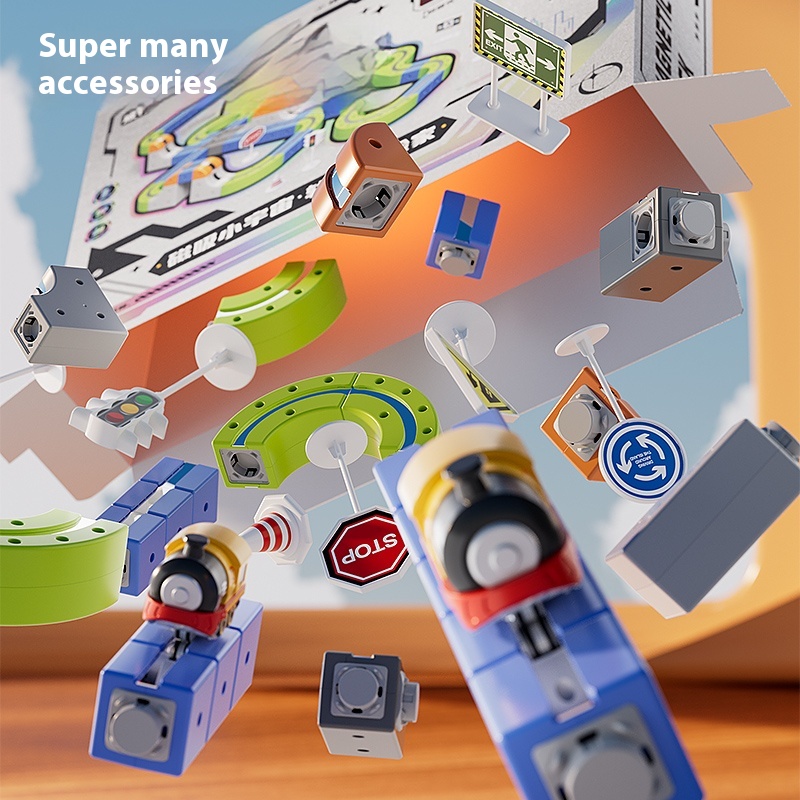 Stem Racing Car Railtrack Magn - Kids Toys Christmas 2025 recensie en prijs