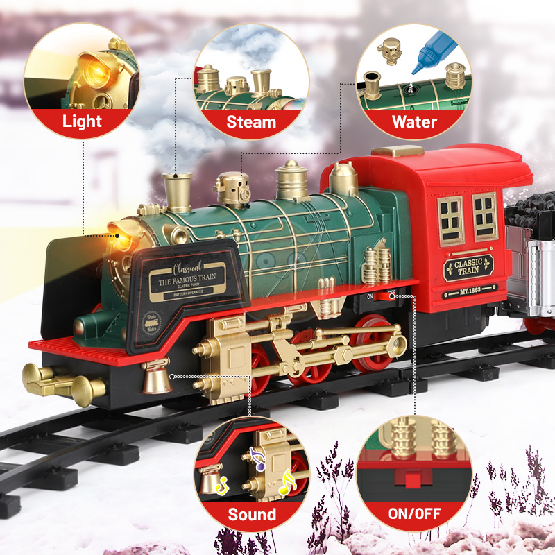 Afstandsbediening Spoor Trein  - Toy Train Track Set recensie en prijs